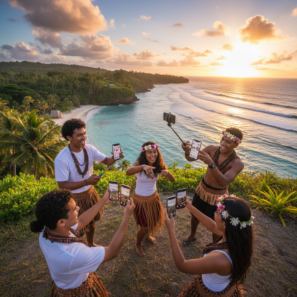 Samoa youth social media trends