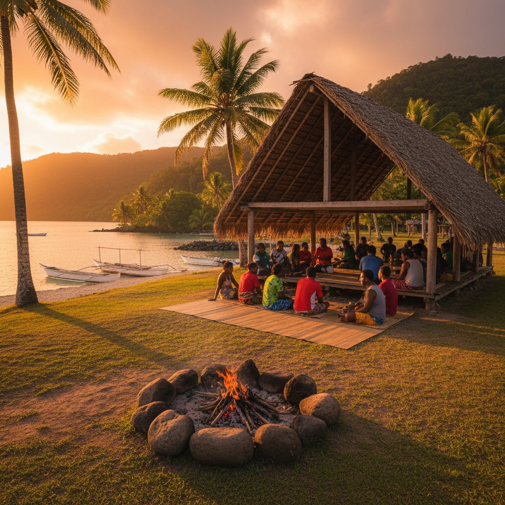Samoa informal gathering place