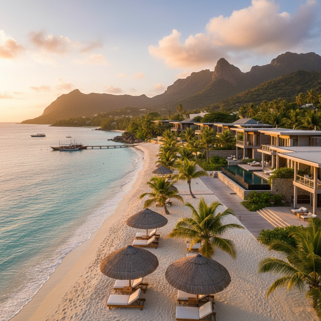 Seychelles hotels luxury resorts beachfront villas infinity pools
