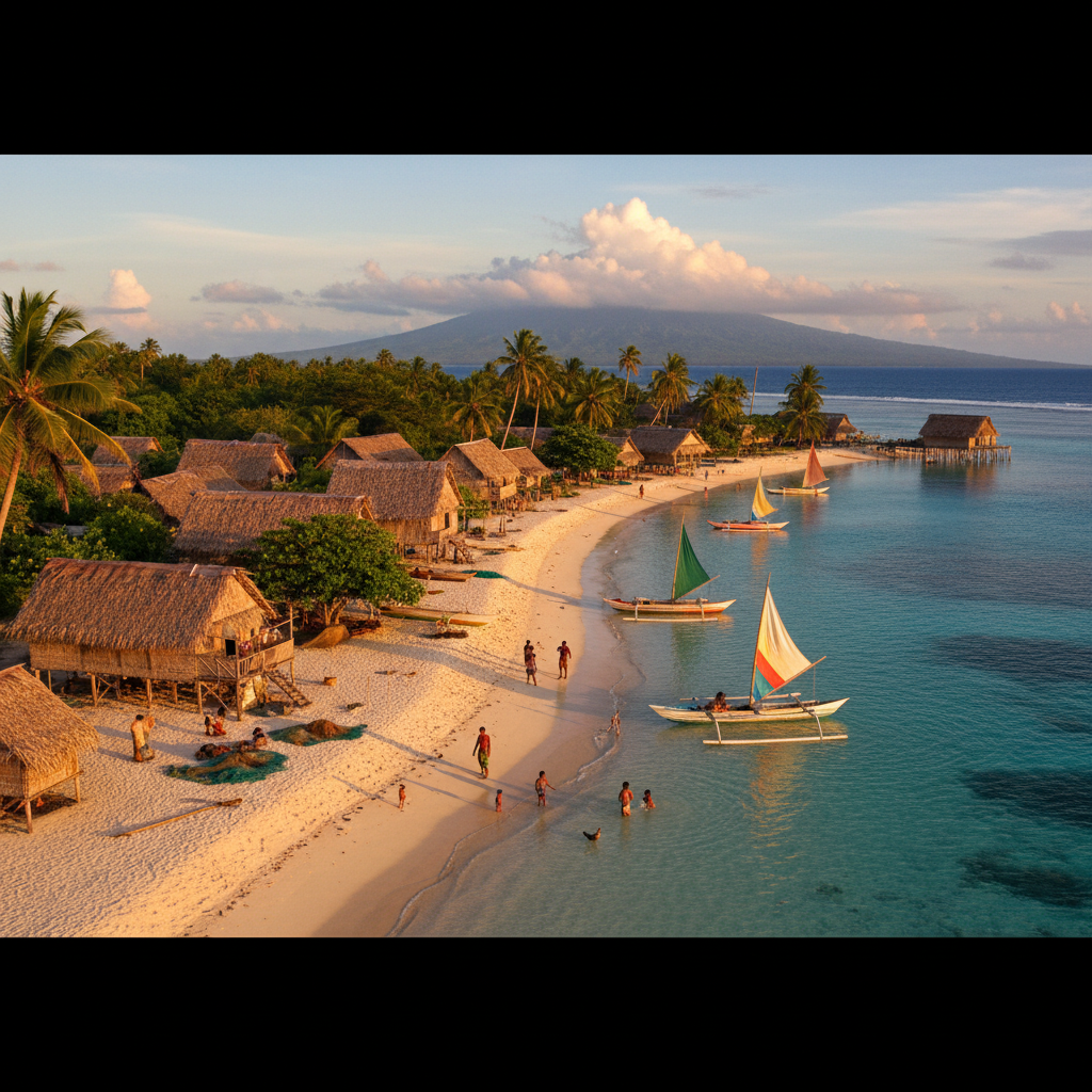 Solomon Islands village life