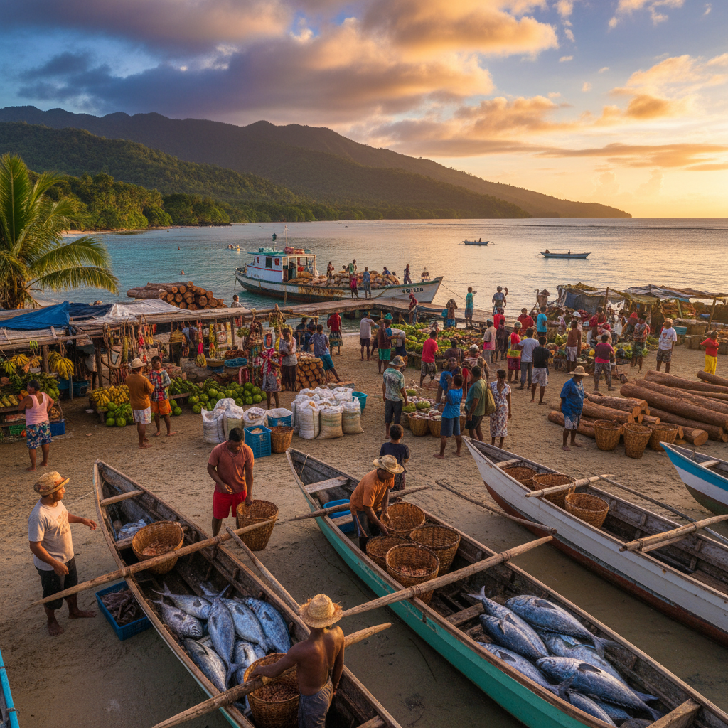 Solomon Islands economic activity