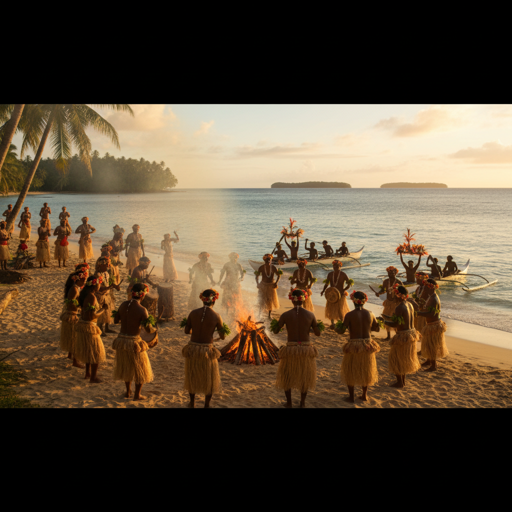 Solomon Islands community celebration