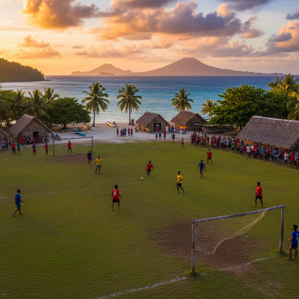 Solomon Islands football match