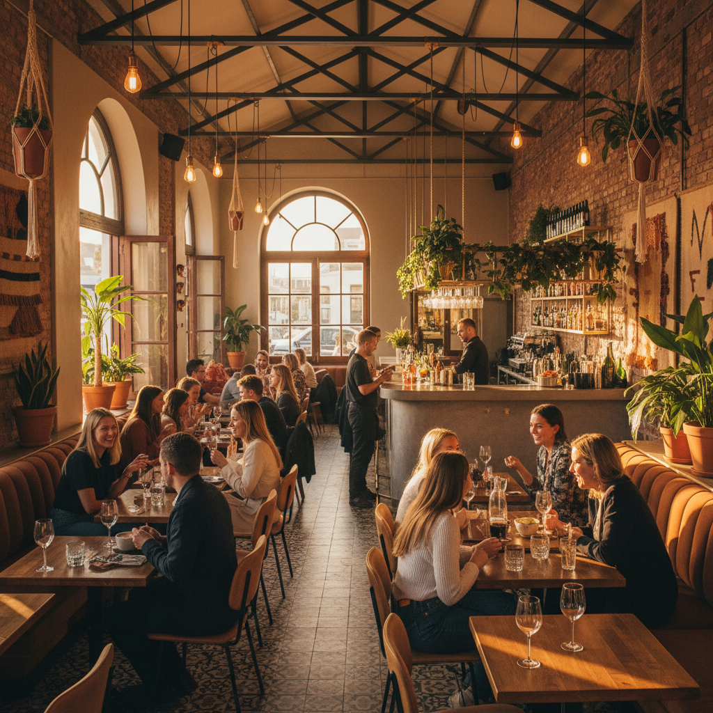Young South African couple on a romantic picnic overlooking a scenic landscape horizontal