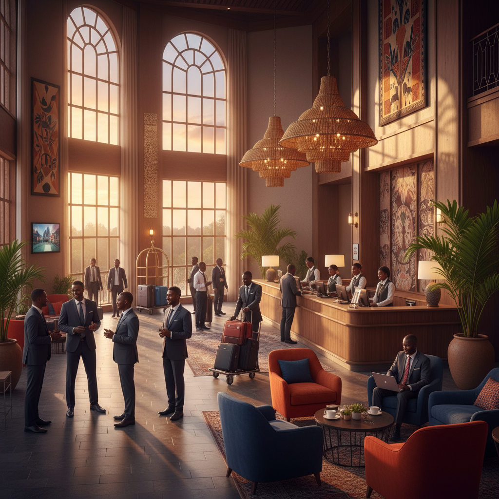 Local cafe scene in South Sudan