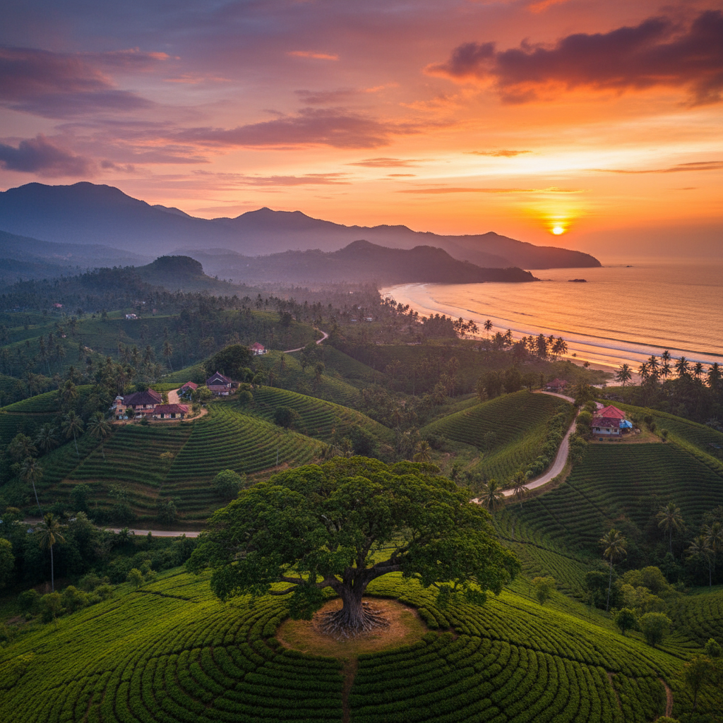 Sri Lanka overview vibrant cityscape