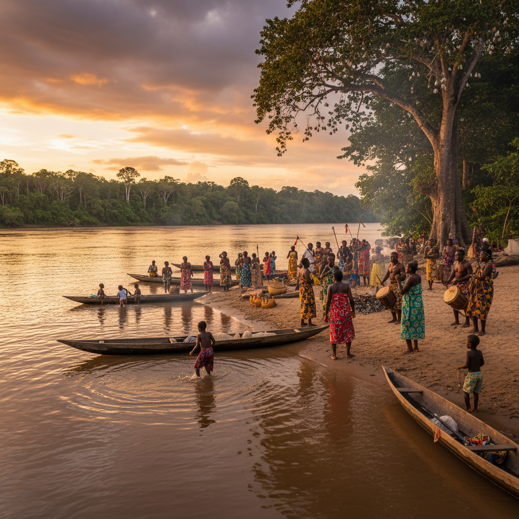 Suriname community gathering horizontal