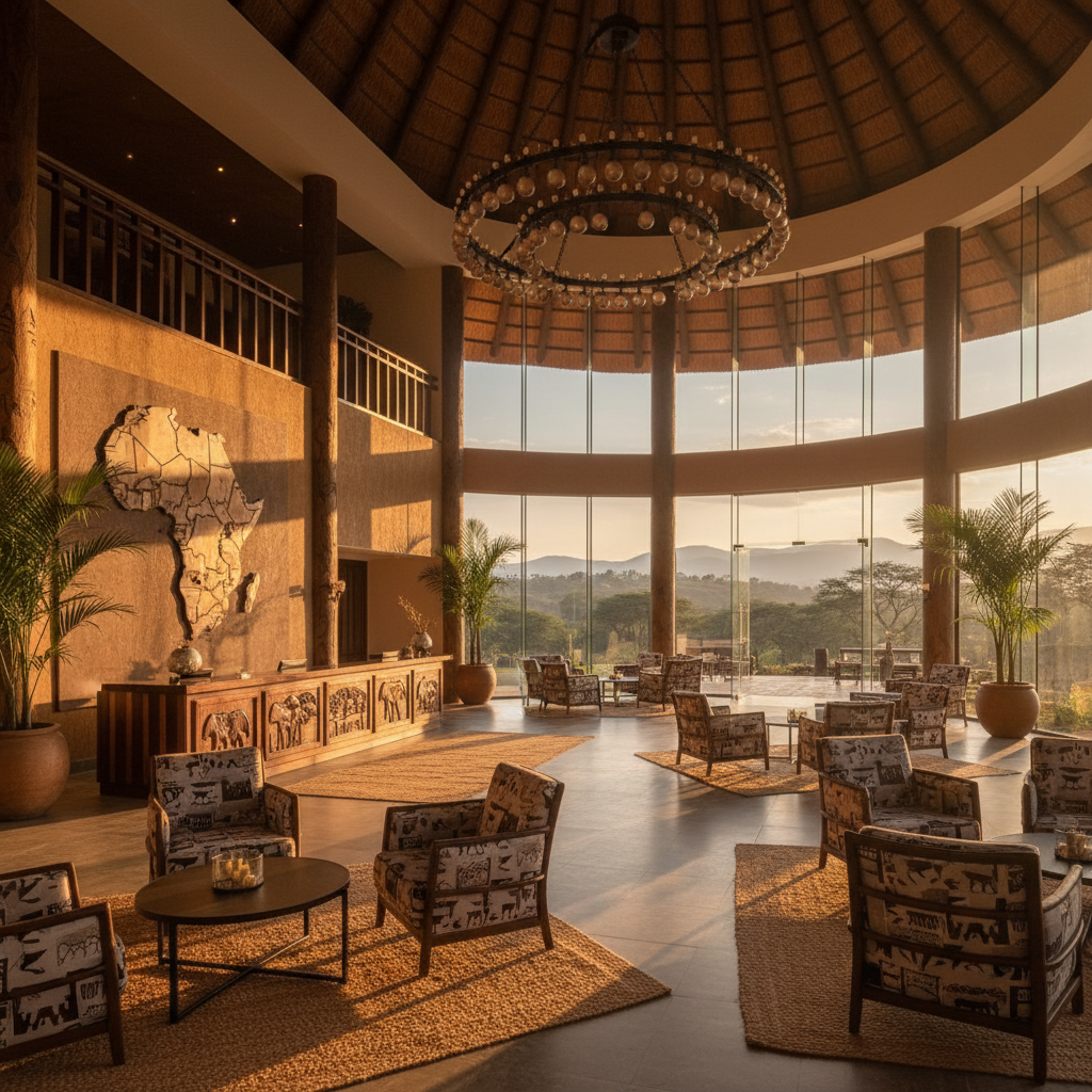 hotel lobby in Eswatini