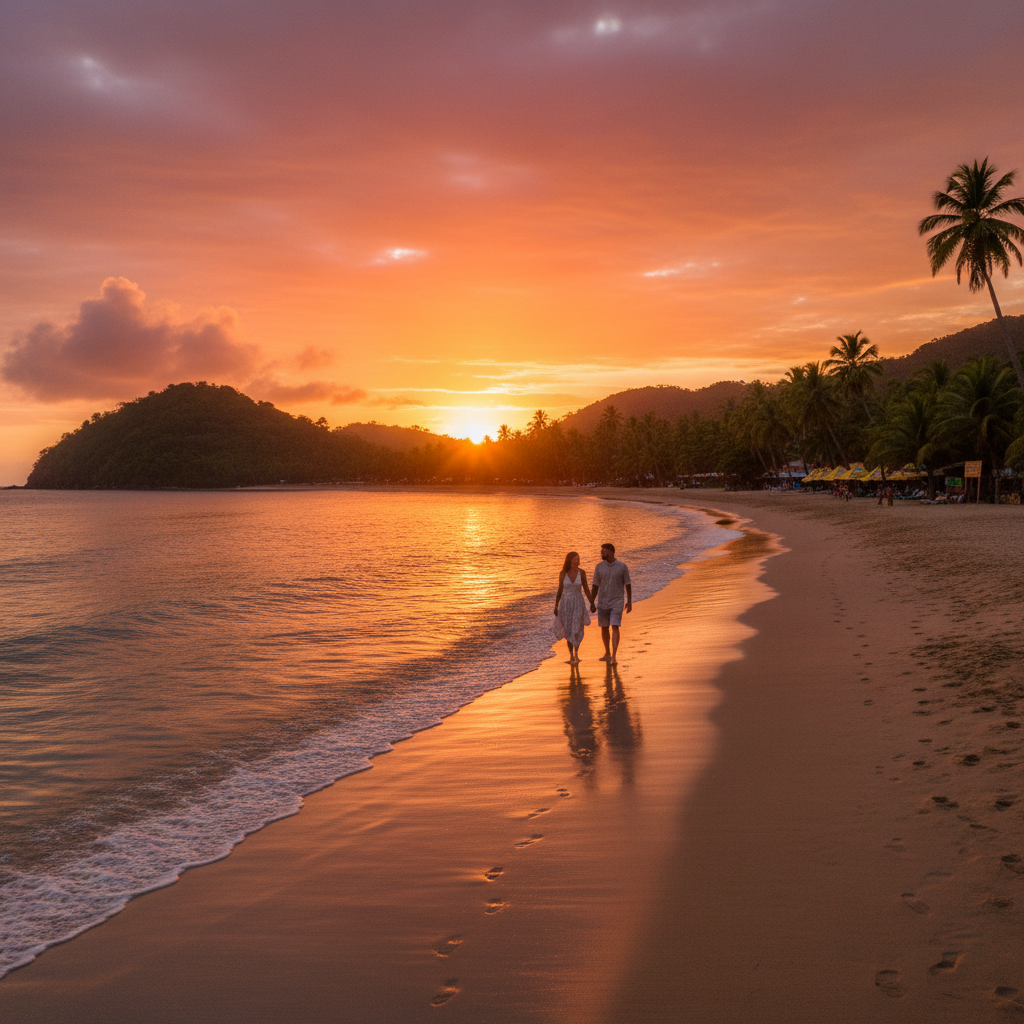 Trinidad and Tobago romantic places horizontal photo