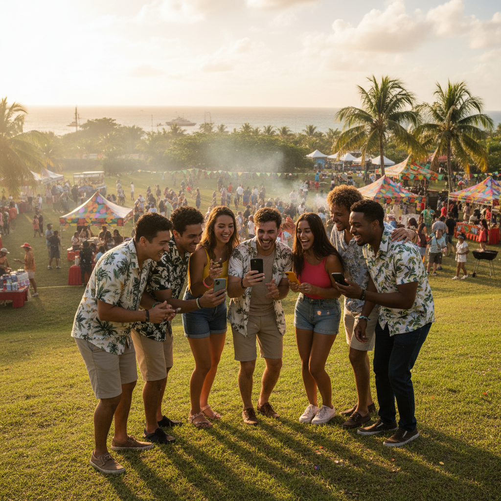 Trinidad and Tobago social media trends horizontal photo