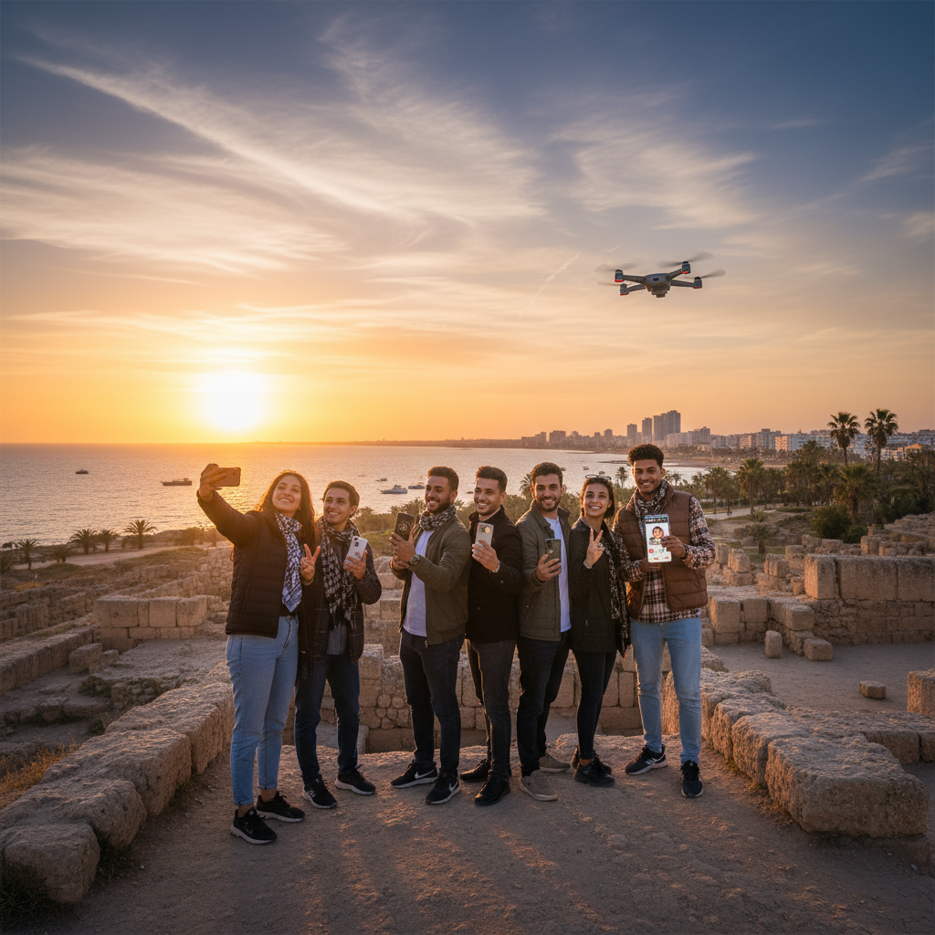 Tunisia youth lifestyle trends horizontal