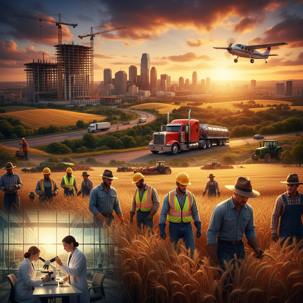 People working remotely in co-working spaces or cafes in the USA, focused and productive, modern office aesthetic, horizontal