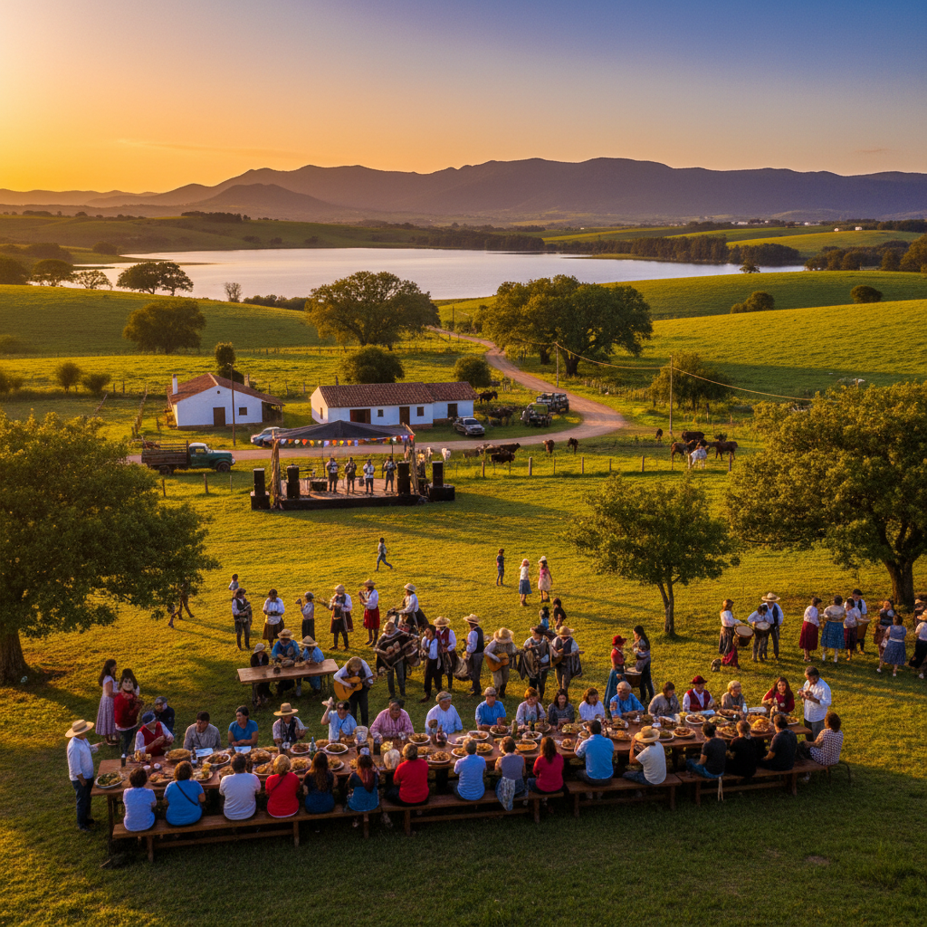 Uruguay community gathering