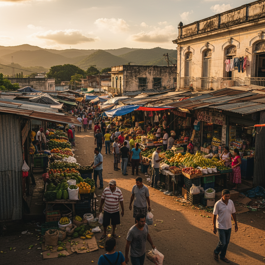 economy and business in Venezuela, horizontal photo