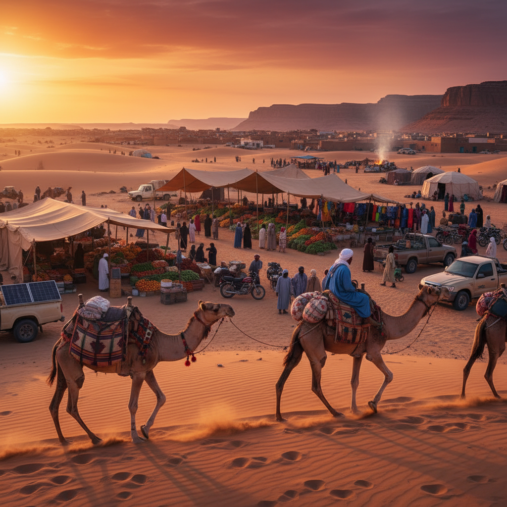 economy and daily life in Western Sahara