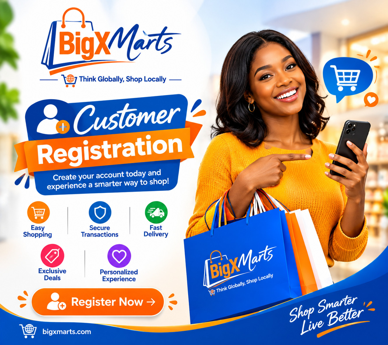Customer Register Page Image