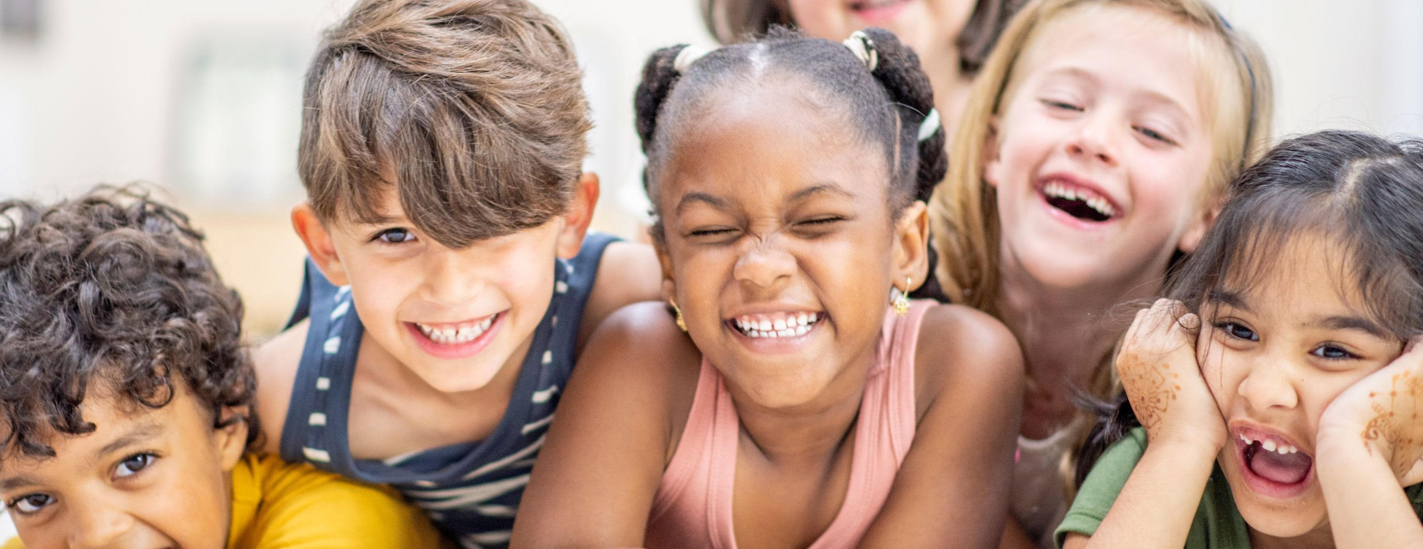 Mixed race kids