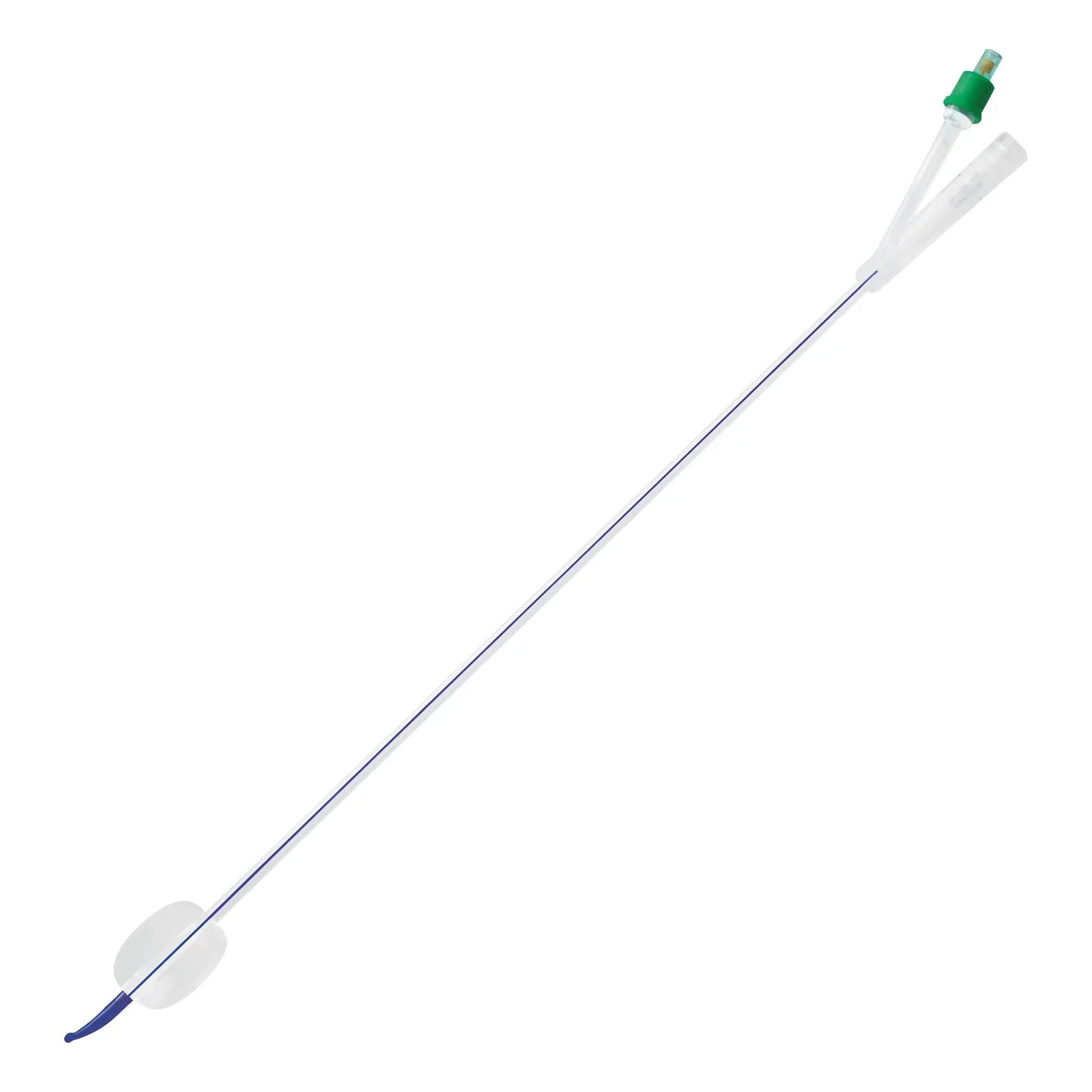 CARE FLOW Transurethraler Katheter mit Tiemannspitze, 100 % Silikon