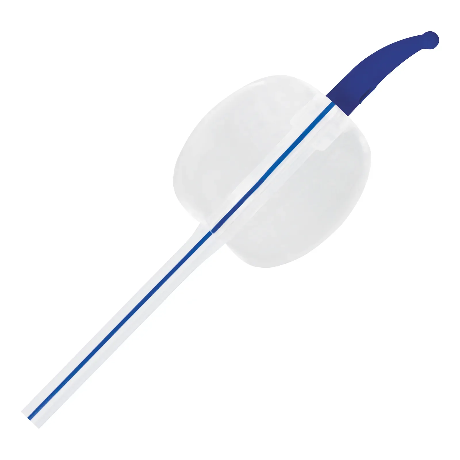 CARE FLOW Transurethraler Katheter mit Tiemannspitze, 100 % Silikon – Ballonvolumen 05-30 ml