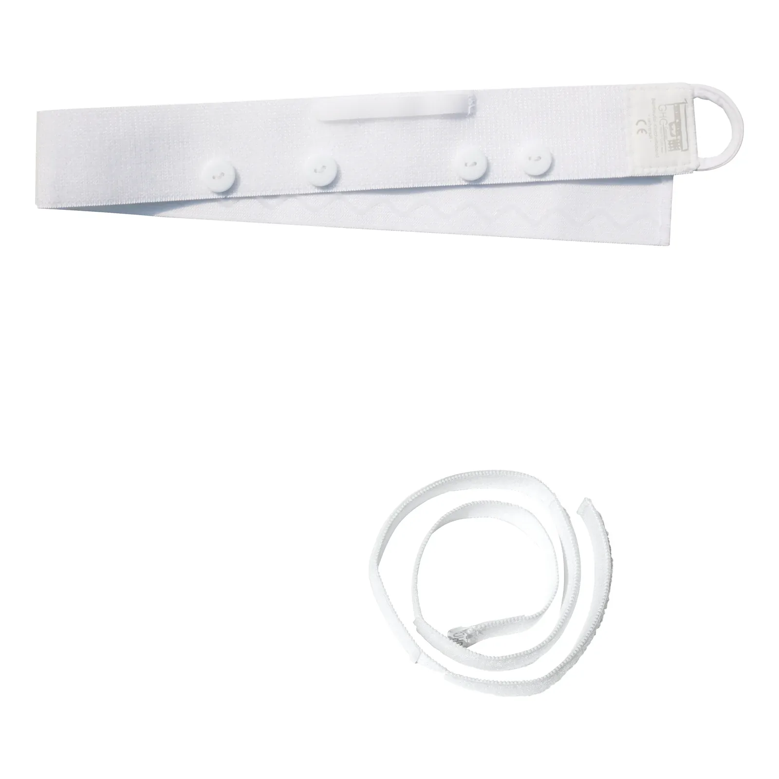CARE FIX Kletthalteband Premium-Set Universal mit Knöpfen, 70 cm – Detailansicht