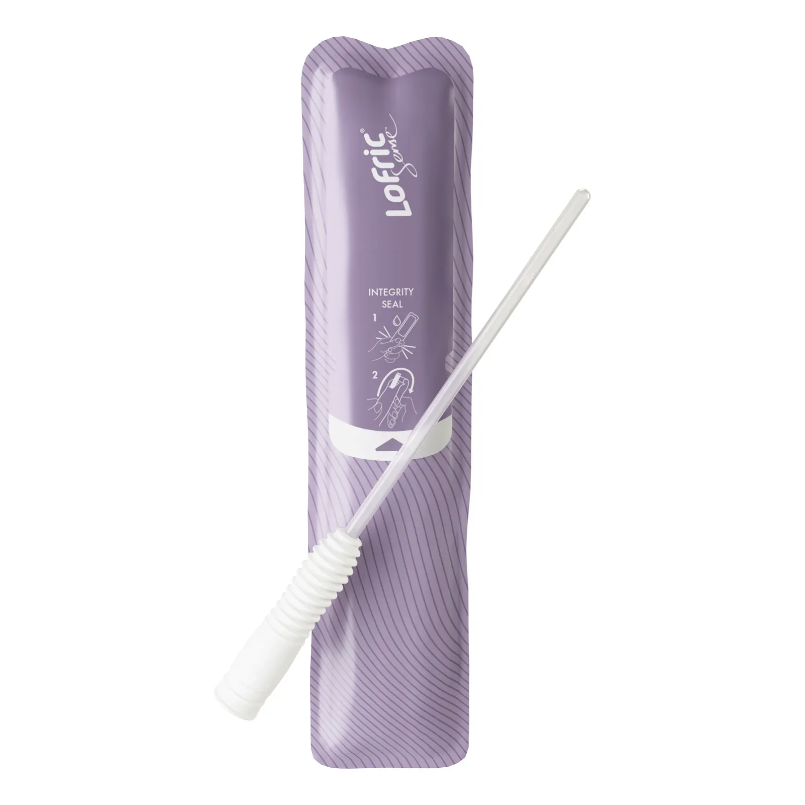 Wellspect LoFric® Sense™ IK-Einmalkatheter mit Nelatonspitze, hydrophil, 15 cm