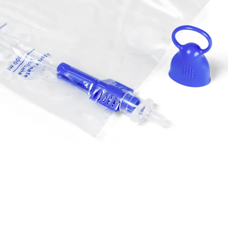Curan IK-Einmalkatheter mit Auffangbeutel 1.500 ml, hydrophil, 40 cm – Ansicht 2