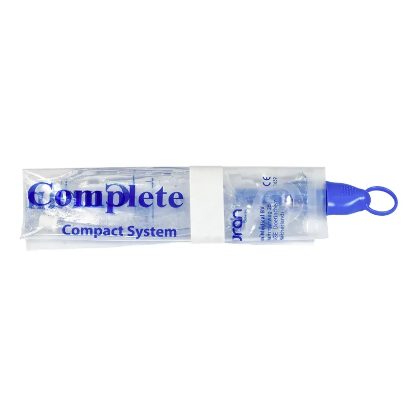 Curan IK-Einmalkatheter mit Auffangbeutel 1.000 ml, hydrophil, 40 cm – gefaltet
