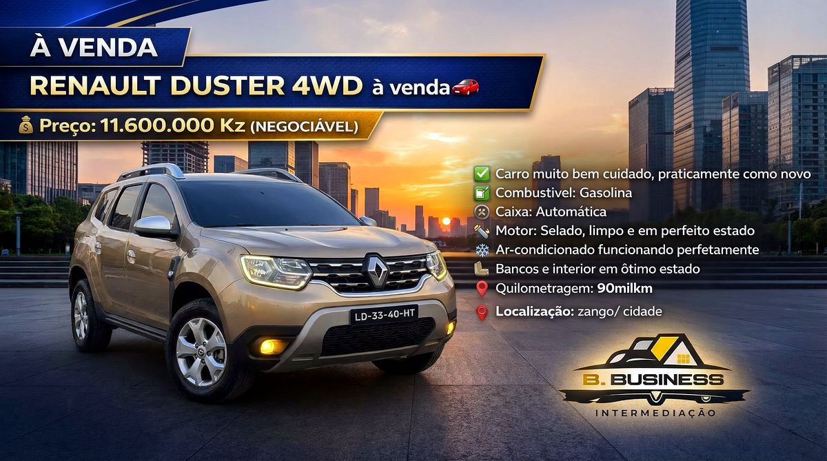 🚗 RENAULT DUSTER 4WD 2022 🚗