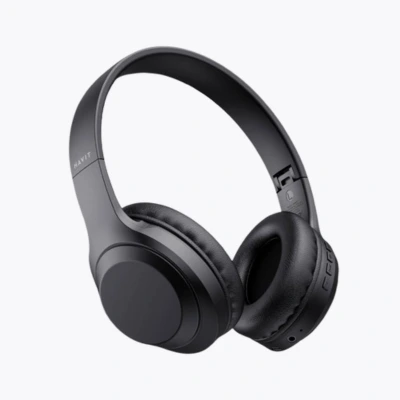 Havit H628BT – Casque léger avec microphone intégré, idéal pour appels et musique en déplacement.