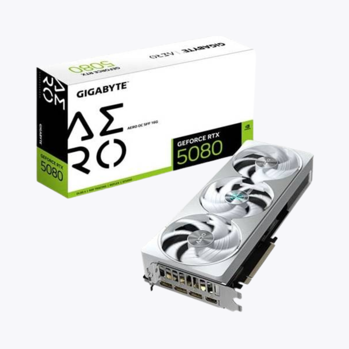 Gigabyte RTX 5080 AERO OC SFF 16GB carte graphique compacte design élégant performances extrêmes disponibles au meilleur prix au Maroc