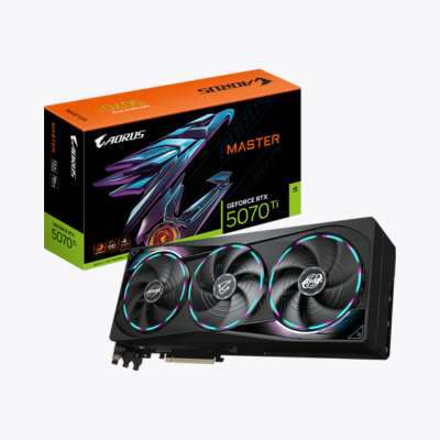 Gigabyte RTX 5070 Ti Master 16GB carte graphique haut de gamme performances extrêmes design premium disponibles au meilleur prix au Maroc