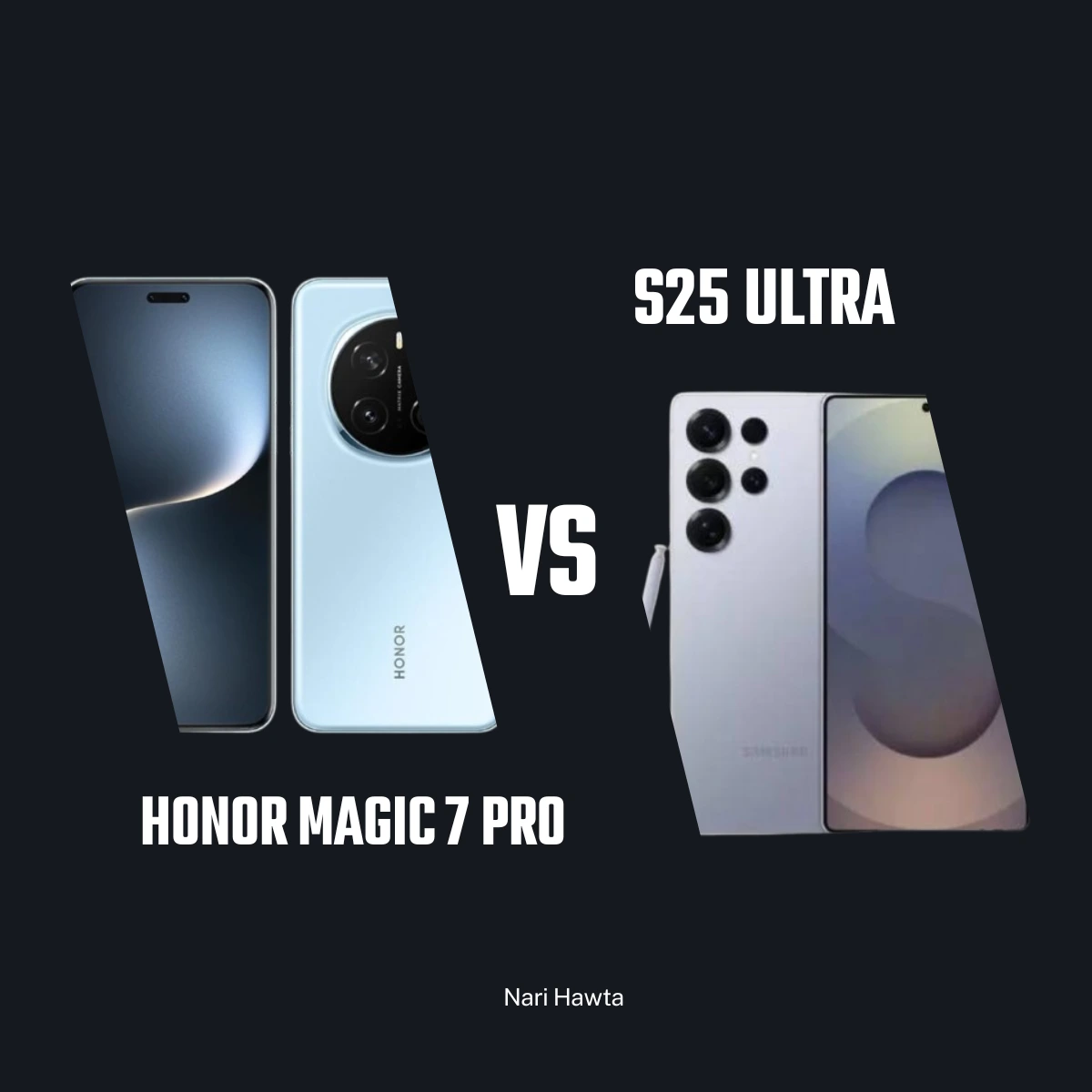 Samsung Galaxy S25 Ultra vs Honor Magic 7 Pro