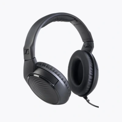 Vue latérale du Sennheiser HD 200 PRO avec câble détachable – Son clair et confortable