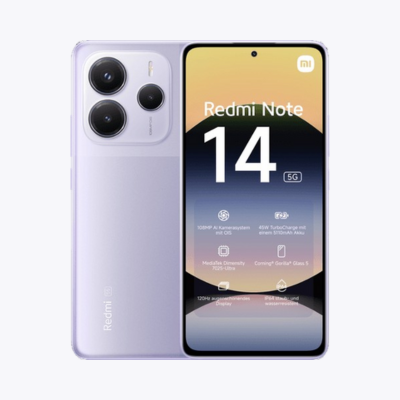 Xiaomi Redmi Note 14 smartphone avec écran AMOLED 120Hz triple caméra et batterie longue durée au meilleur prix au Maroc