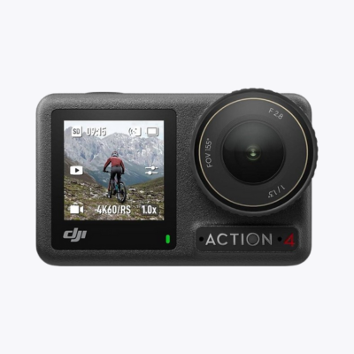 DJI Osmo Action 4 caméra d'action résistante qualité vidéo 4K stabilisation avancée disponibles au meilleur prix au Maroc