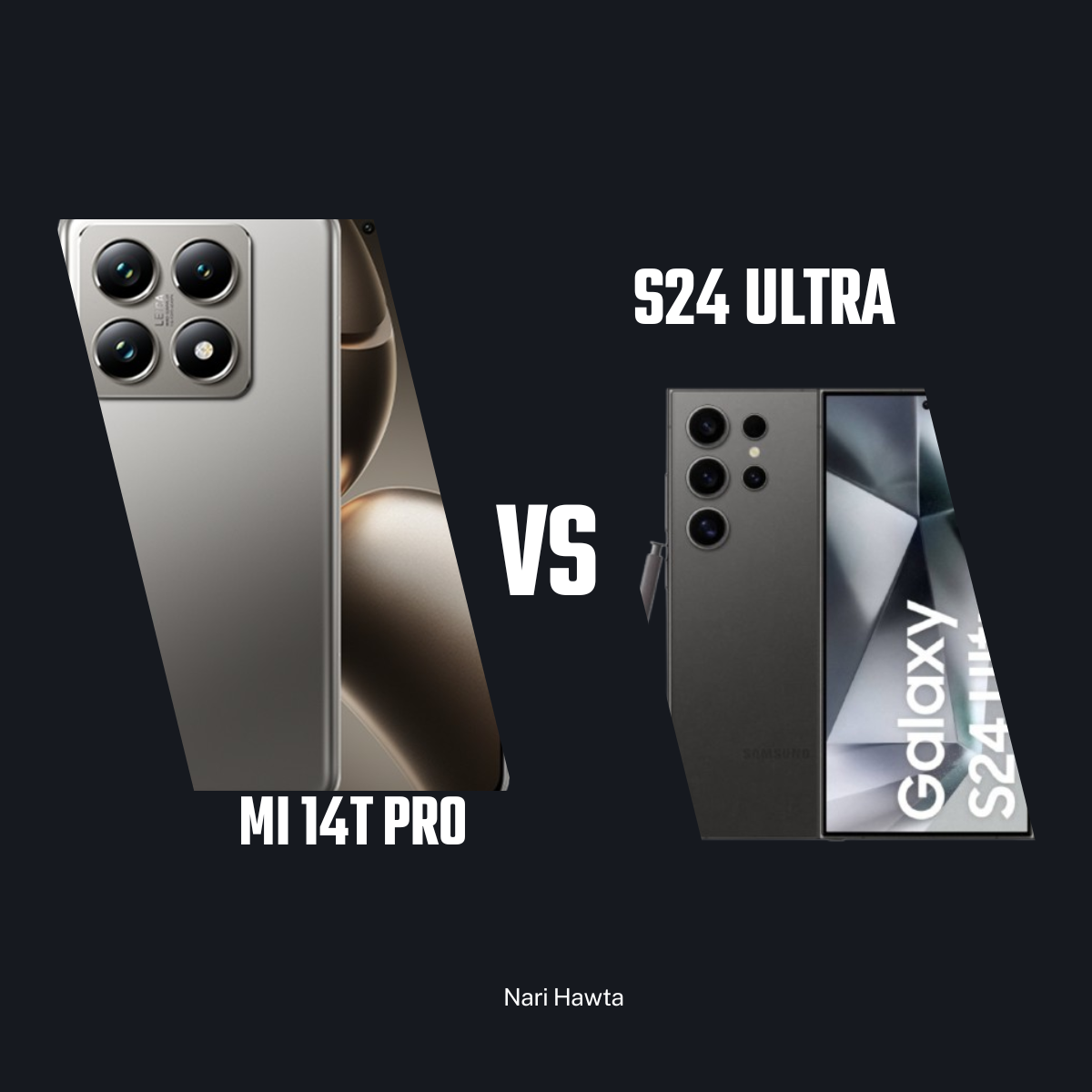 Xiaomi Mi 14T Pro vs Samsung Galaxy S24 Ultra
