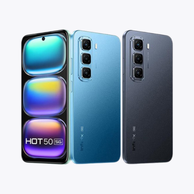 Infinix Hot 50 prix au Maroc smartphone écran FHD+ 6.8 pouces 120Hz triple caméra 50MP batterie 6000mAh processeur gaming design premium