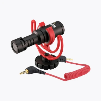 Rode VideoMicro microphone compact pour vidéo avec support et pile - Meilleur prix en Algérie