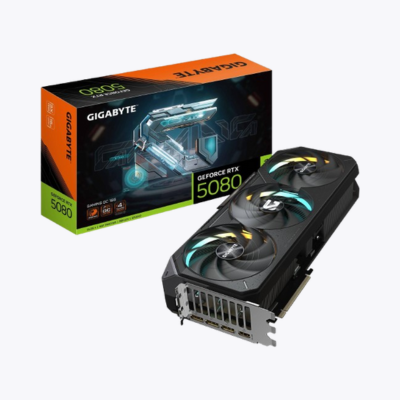 Gigabyte RTX 5080 Gaming OC 16GB carte graphique dernière génération performances extrêmes jeux 4K disponibles au meilleur prix au Maroc