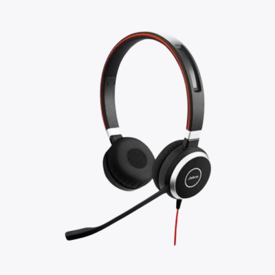 Jabra Evolve 40 MS Stereo casque filaire son stéréo qualité professionnelle compatible Microsoft disponibles au meilleur prix au Maroc