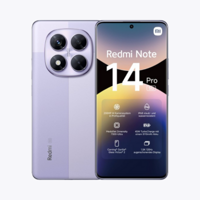 Xiaomi Redmi Note 14 Pro smartphone avec écran AMOLED 120Hz quadruple caméra 200MP et performances puissantes au meilleur prix au Maroc