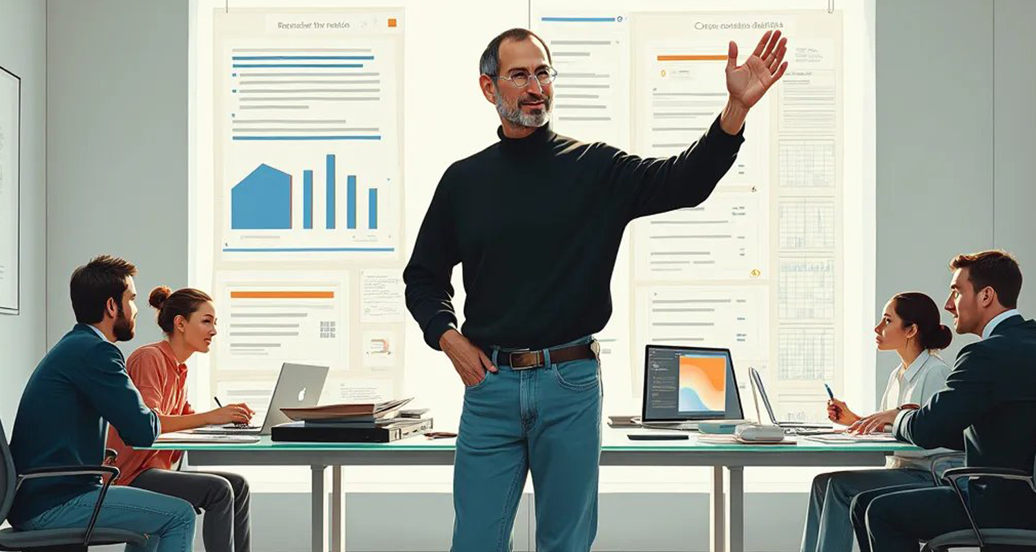 Vision de Steve Jobs : innover en comprenant les besoins réels des utilisateurs.