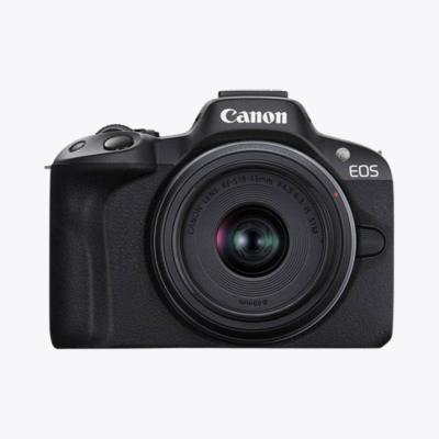 Canon EOS R50 appareil photo hybride léger idéal débutants qualité d’image élevée disponible au meilleur prix au Maroc
