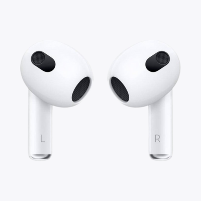 Apple AirPods 3ème génération design ergonomique son spatial qualité supérieure disponibles au meilleur prix au Maroc