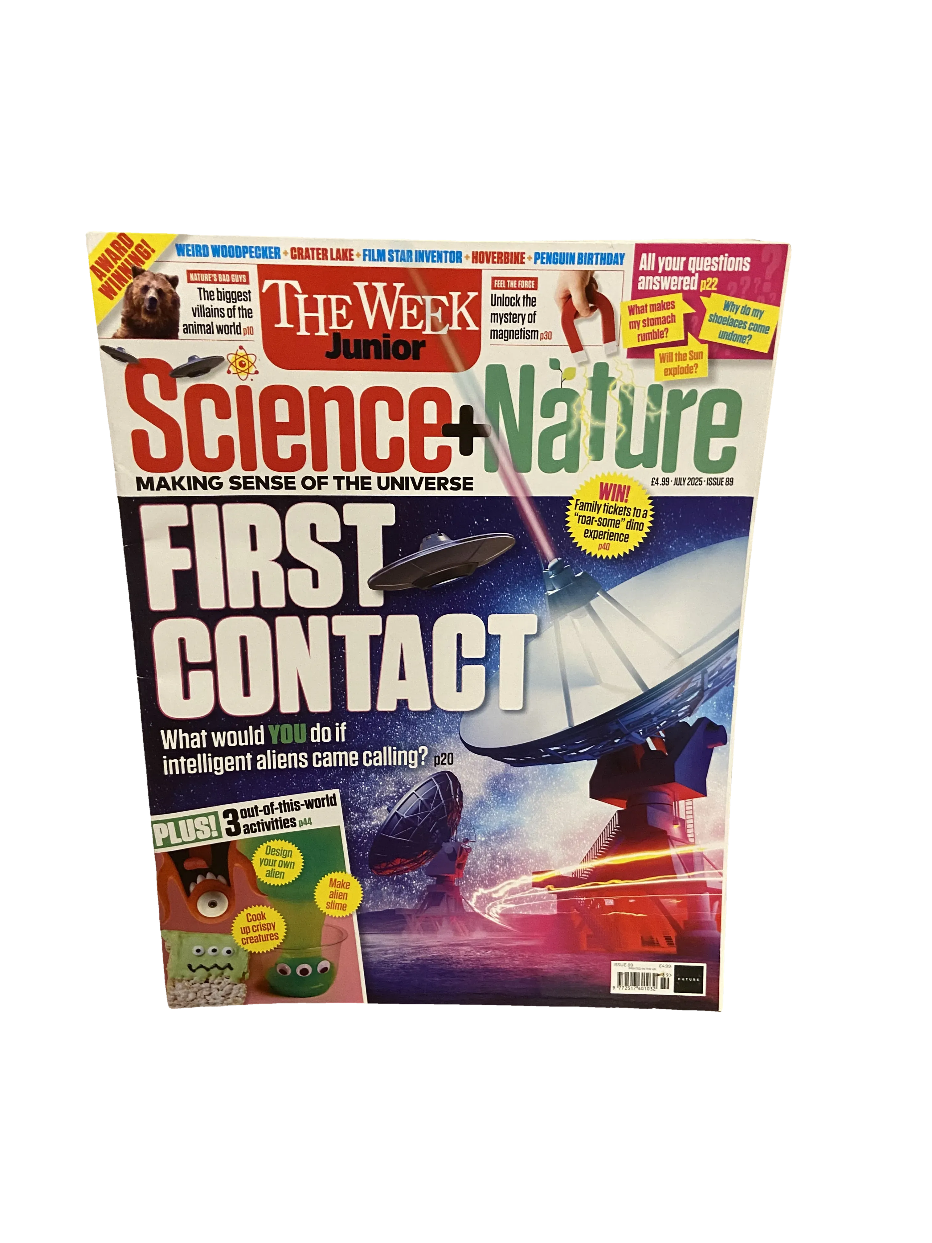The Week Junior Science+Nature — The Week Junior Science+Nature issue 89, Very Good condition, front cover