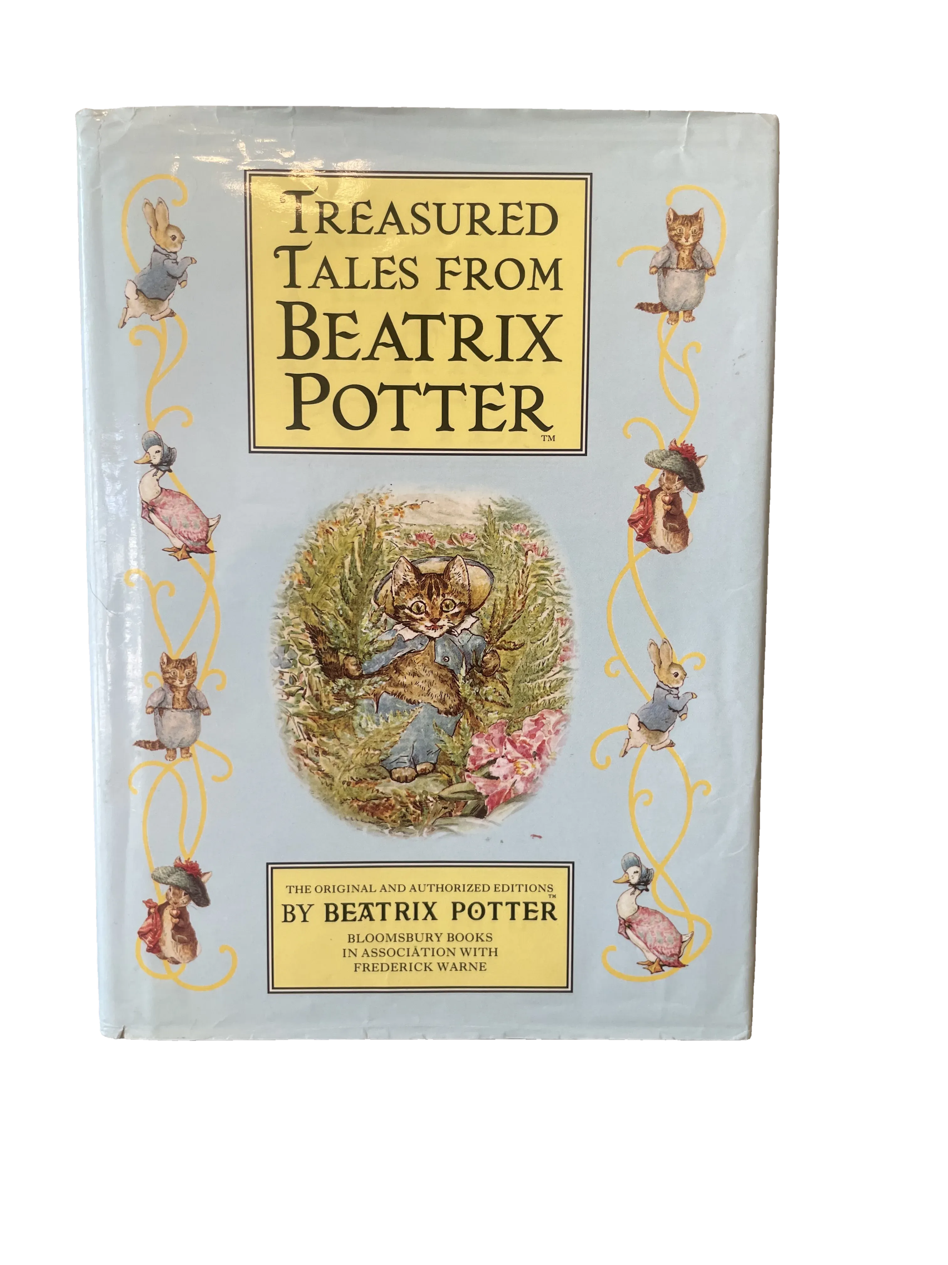 Treasured Tales from Beatrix Potter by Beatrix Potter, Fair condition, front cover