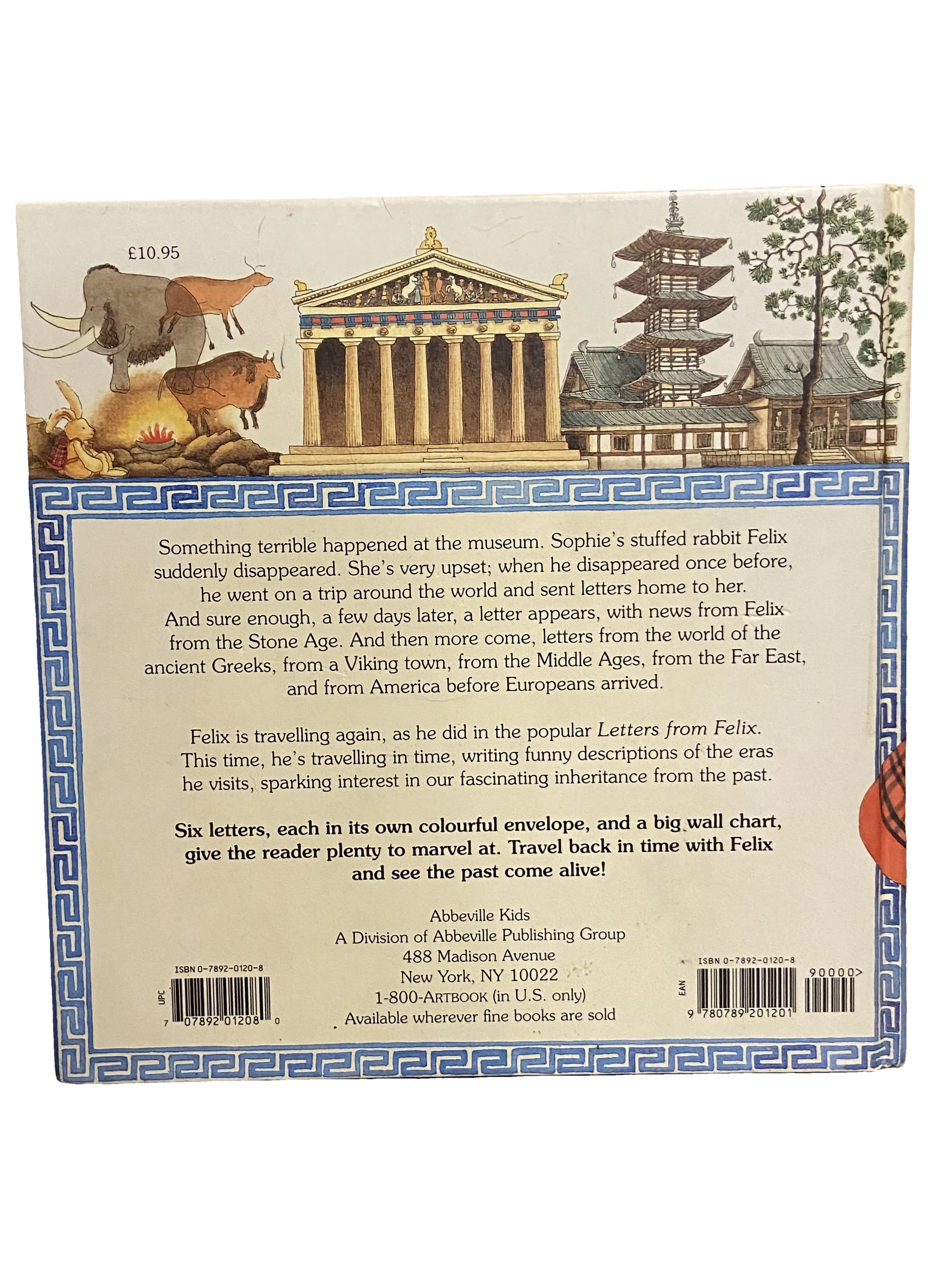 Felix Travels Back in Time by Annette Langen & Constanza Droop, Very Good condition, back cover