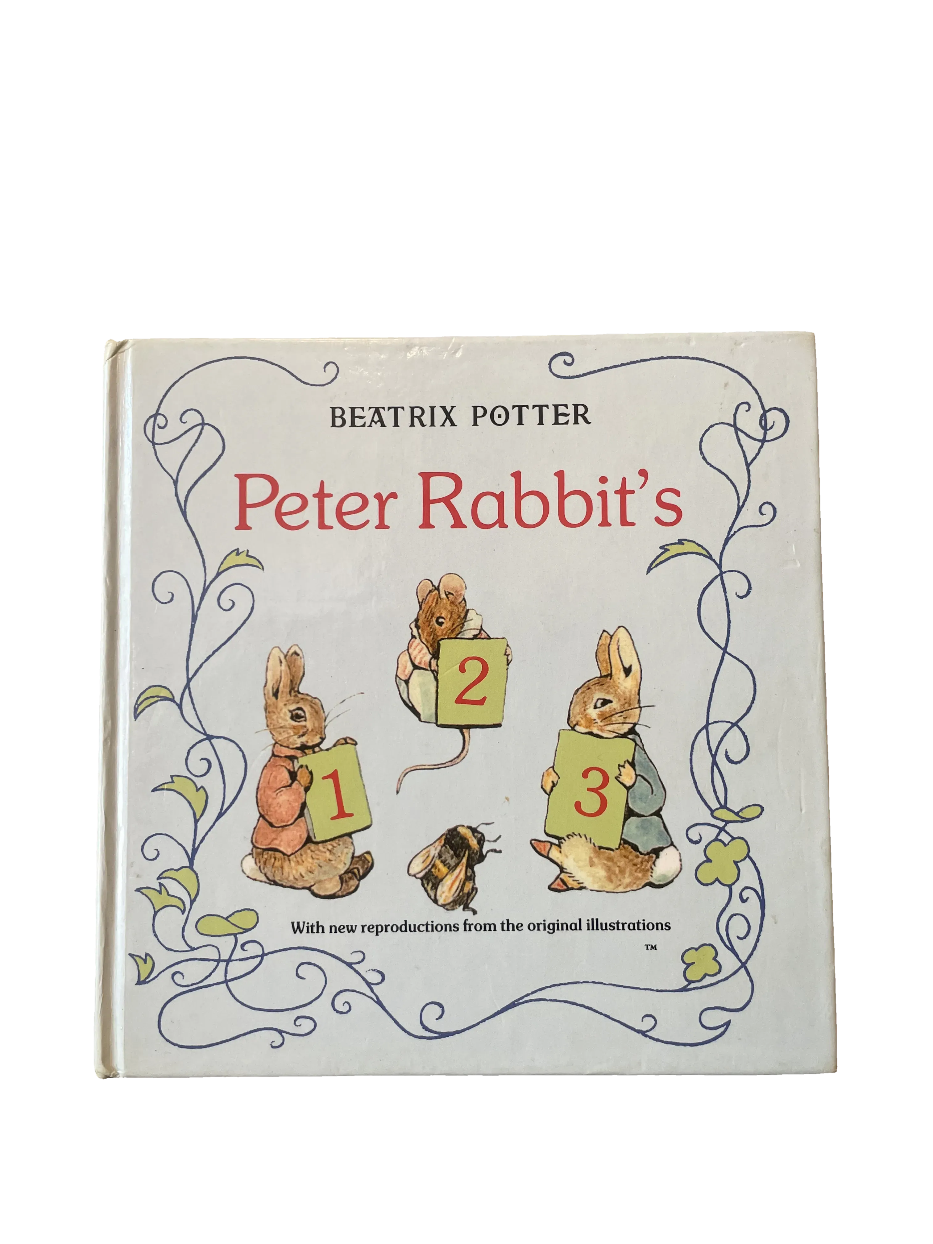 Peter Rabbit's 123 by Beatrix Potter, Good condition, front cover