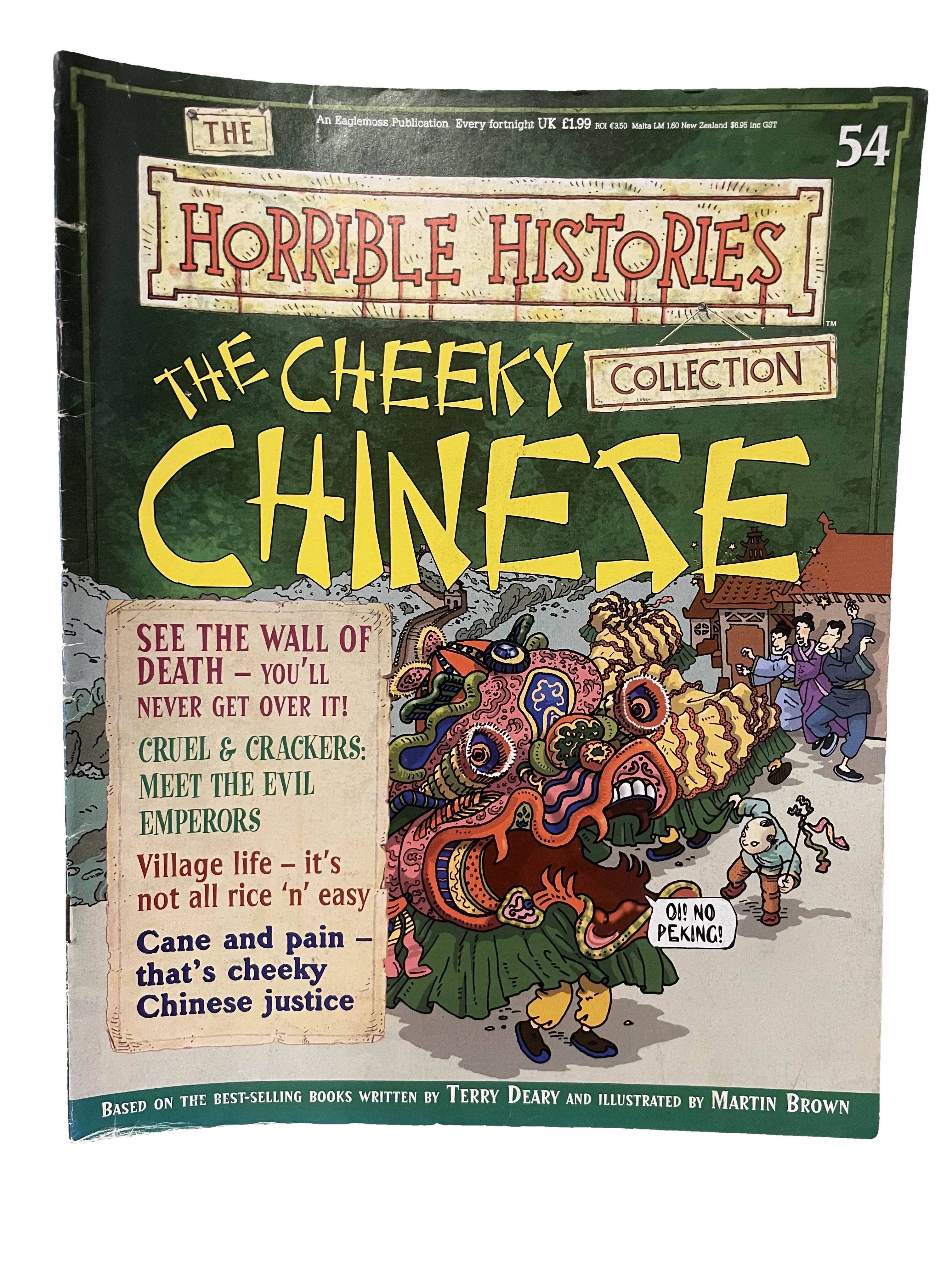 The Cheeky Chinese — Horrible Histories issue 54, Good condition, front cover
