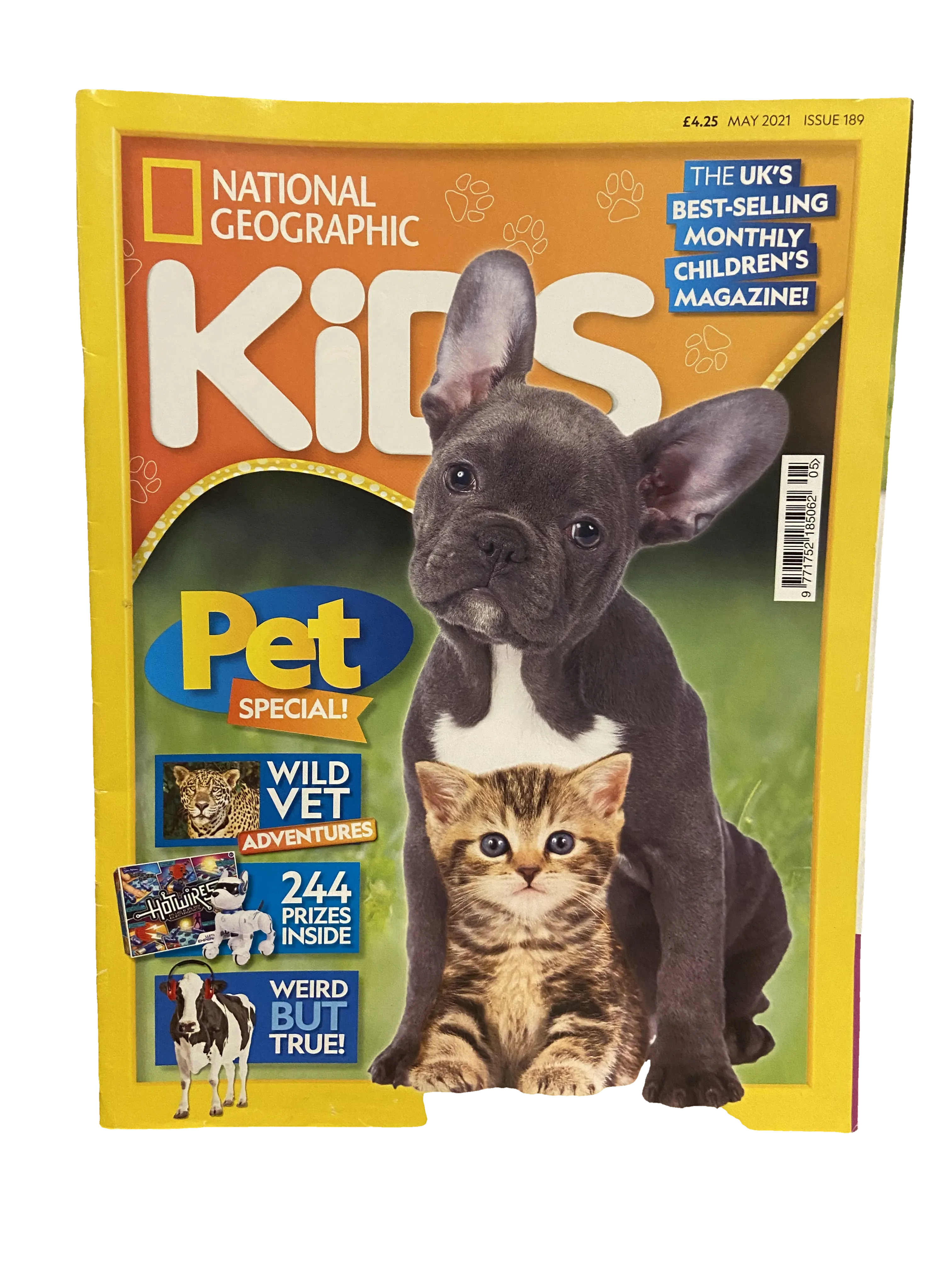 National Geographic Kids #189 — National Geographic Kids issue 189, Very Good condition, front cover